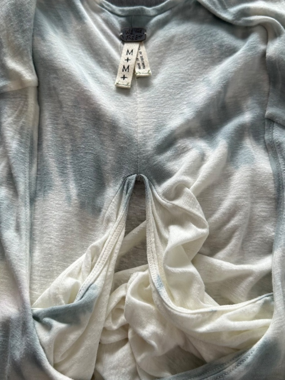 NEW Free People Size Medium We The Free Cruz Washed Tank-Top Tie-Dye NWT Summer - Picture 9 of 11